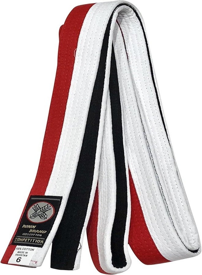 Ronin Brand Renchi Belt for Grand Master & Masters - for Martial Arts - 4th & 5th Degree Black Belt (6) - Image 2